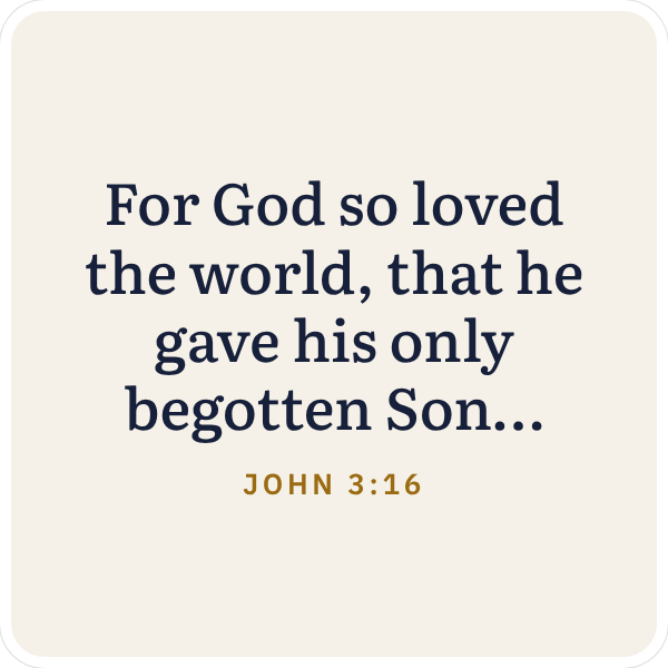 Sticker: John 3:16