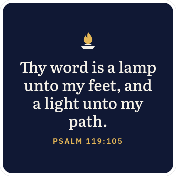 Sticker: Psalm 119:105